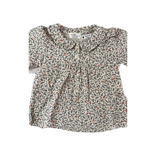 My Little Cozmo Girls White | Black | Brown Dress Size: 9 months White | Black | Brown