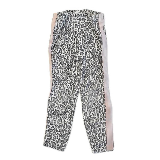 Splendid Girls White | Black Leopard Leggings Size: 4-5T White | Black Leopard