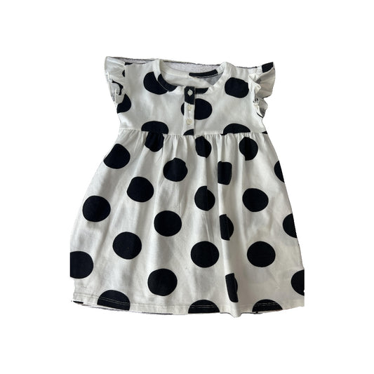 Tucker + Tate Girls White | Black | polka dot Dress Size: 24 months White | Black | polka dot