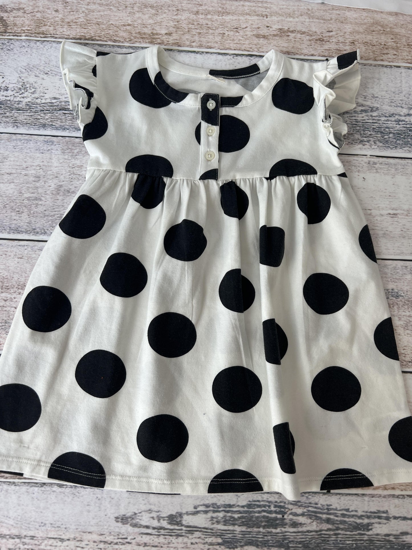 Tucker + Tate Girls White | Black | polka dot Dress Size: 24 months White | Black | polka dot