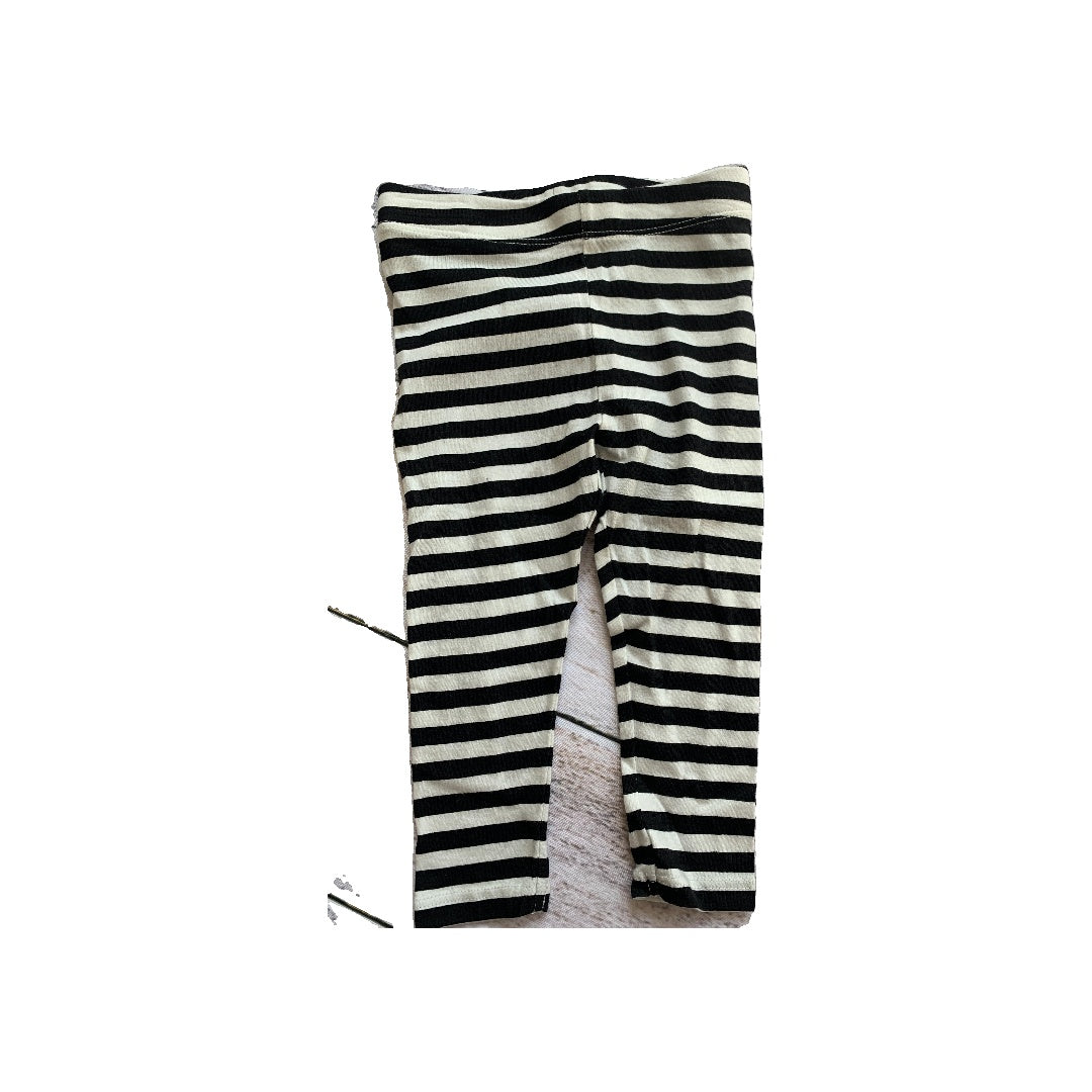Harper Canyon Girls White | Black | Stripe Pants Size: 12M White | Black | Stripe