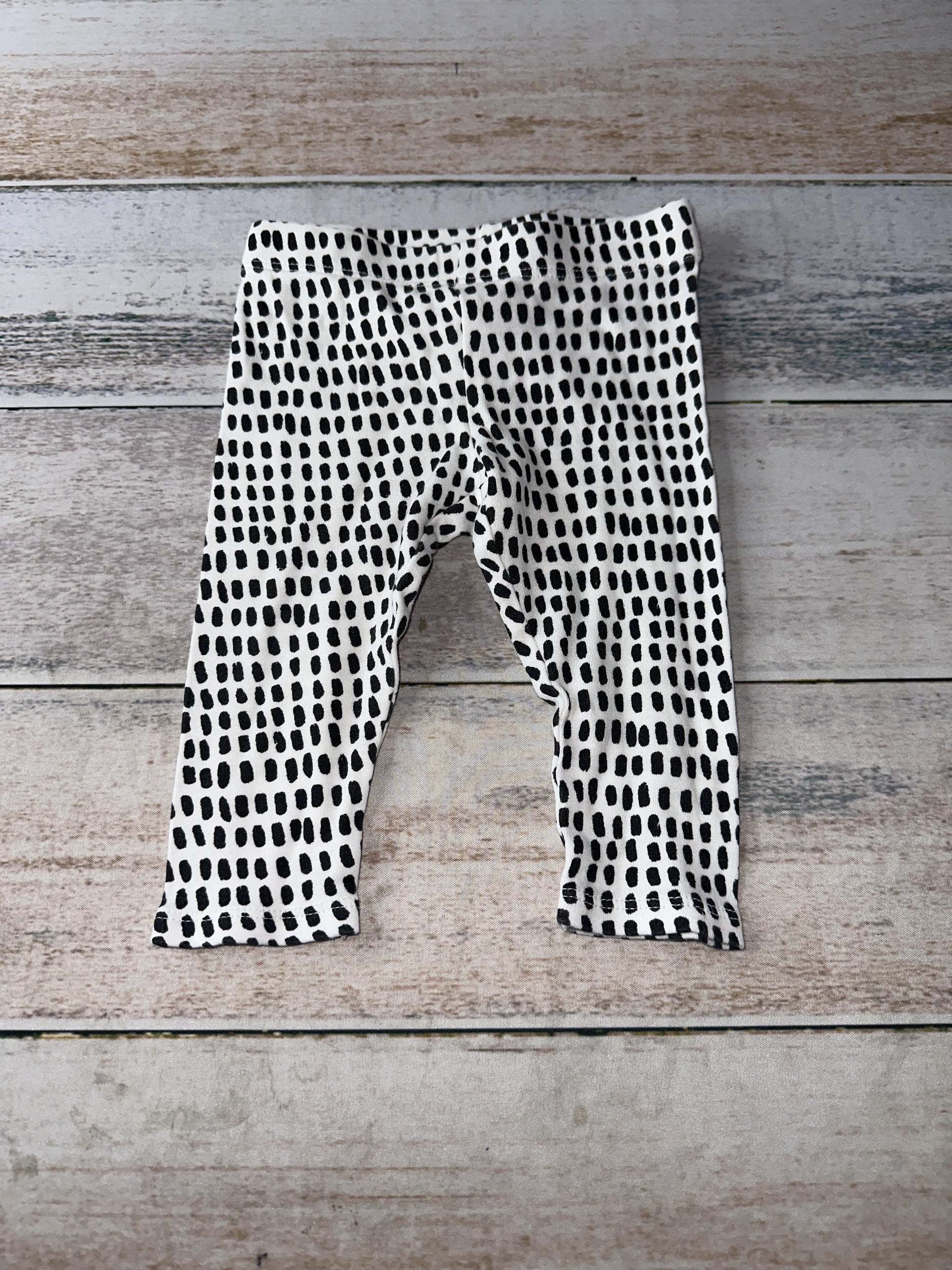 Nordstrom Girls White | Black Pants Size: 9 months White | Black