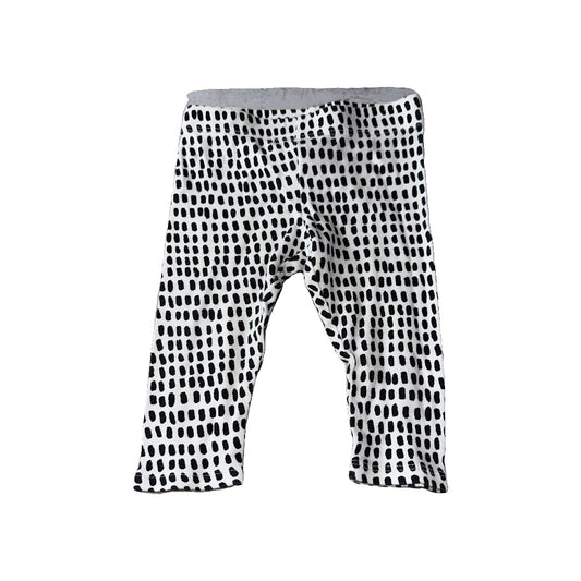 Nordstrom Girls White | Black Pants Size: 9 months White | Black