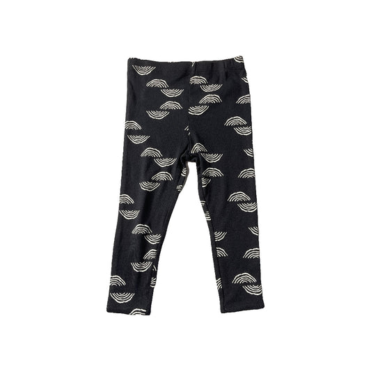 Honest Co Unisex White | Black Pajamas Size: 3T White | Black