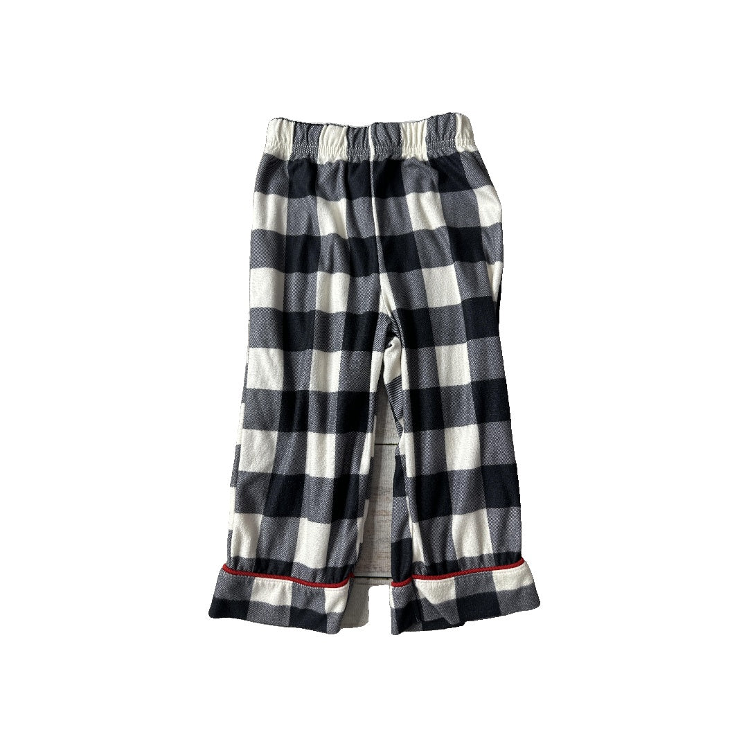 Wondershop Unisex White | Black Pajamas Size: 18 months White | Black