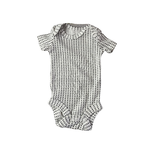 Carters Girls White | Black Onesie Size: Preemie White | Black