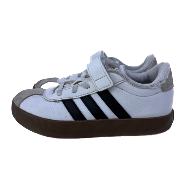 Adidas Unisex White | Black Sneakers Size: 13 Toddler White | Black