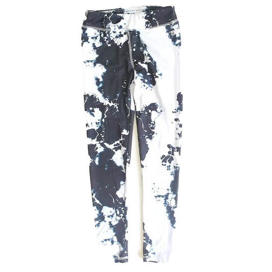 Rockets Of Awesome Girls White | Black Leggings Size: 8 Years White | Black