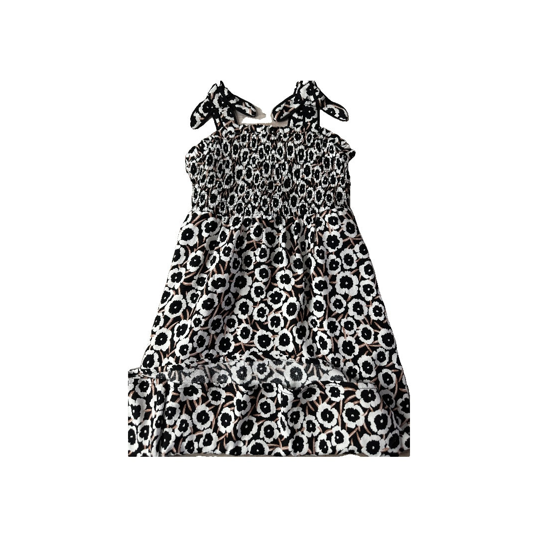 DVF Girls White | Black Dress Size: 4T White | Black