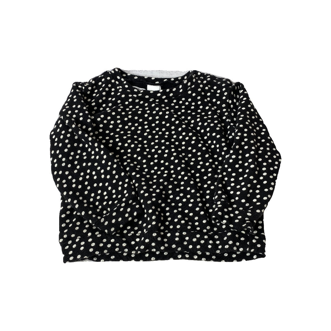 Harper Canyon Girls White | Black Long Sleeve T-Shirt Size: 18 months White | Black