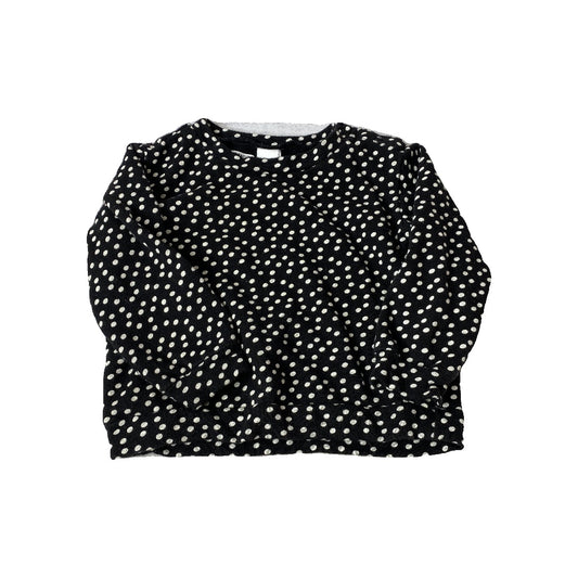Harper Canyon Girls White | Black Long Sleeve T-Shirt Size: 18 months White | Black
