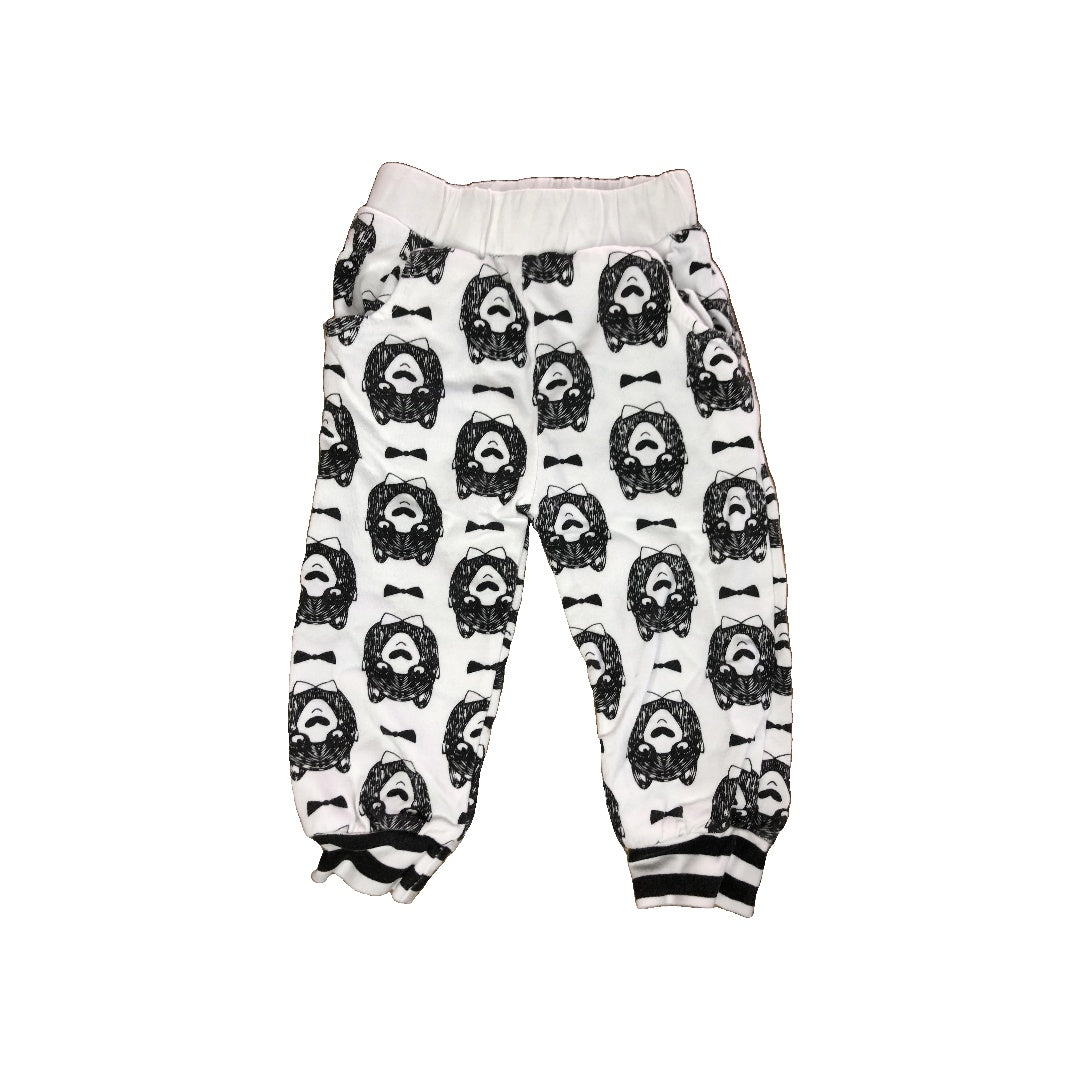 PL Baby Boys White | Black Pants Size: 3-6 months White | Black