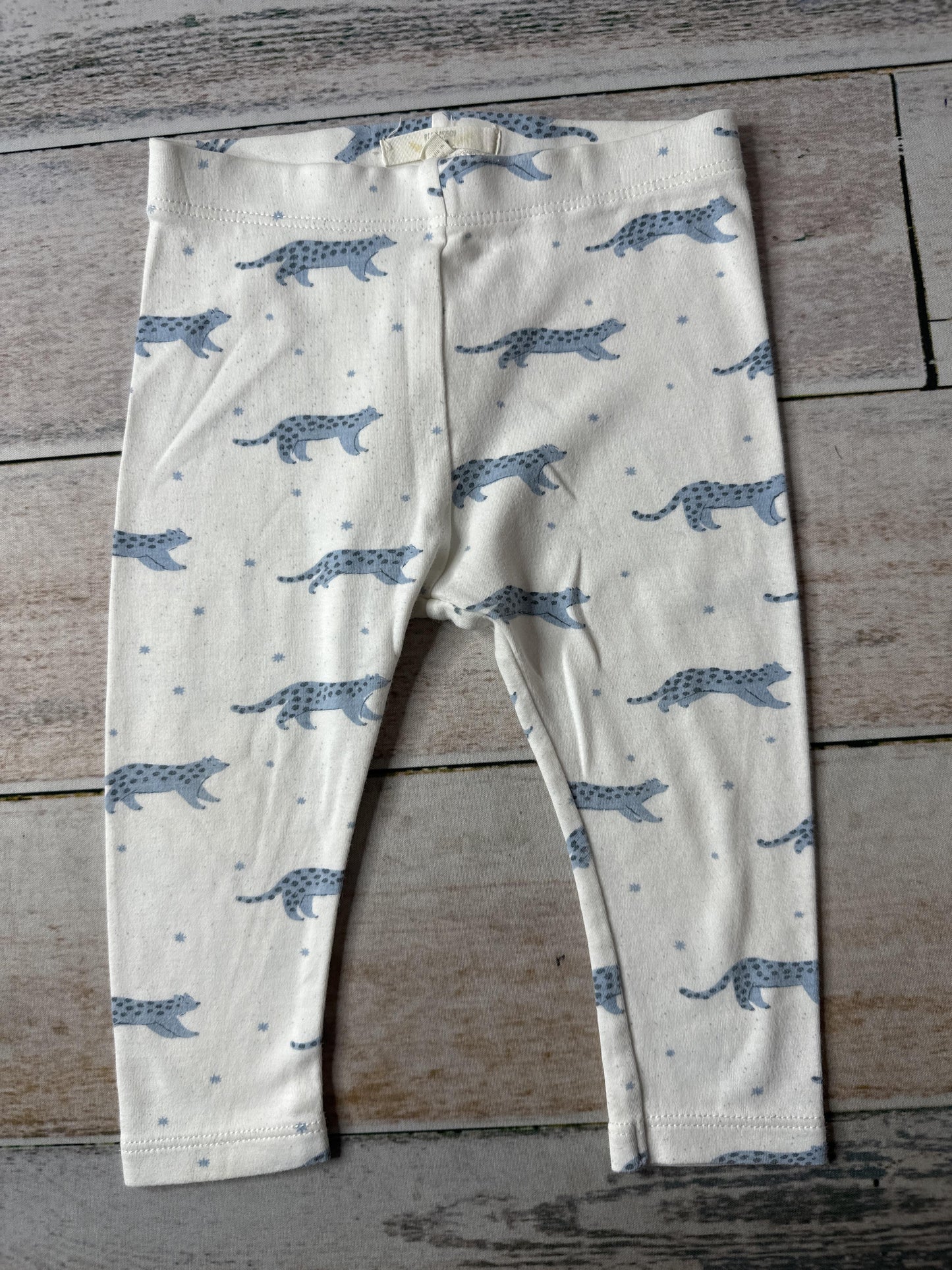 Red Caribou Boys White | Blue | animals Pants Size: 12-18 months White | Blue | animals
