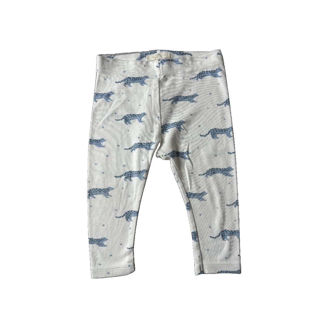Red Caribou Boys White | Blue | animals Pants Size: 12-18 months White | Blue | animals