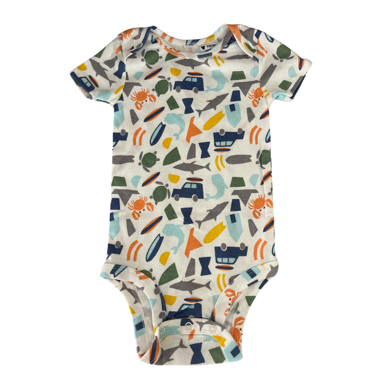 Lamaze Unisex White | Blue | Green Onesie Size: 12-18 months White | Blue | Green