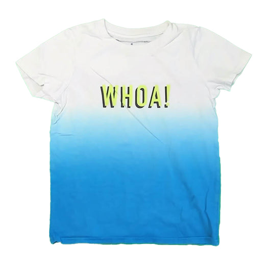 Rockets Of Awesome Boys White | Blue | Ombre T-Shirt Size: 8 Years White | Blue | Ombre