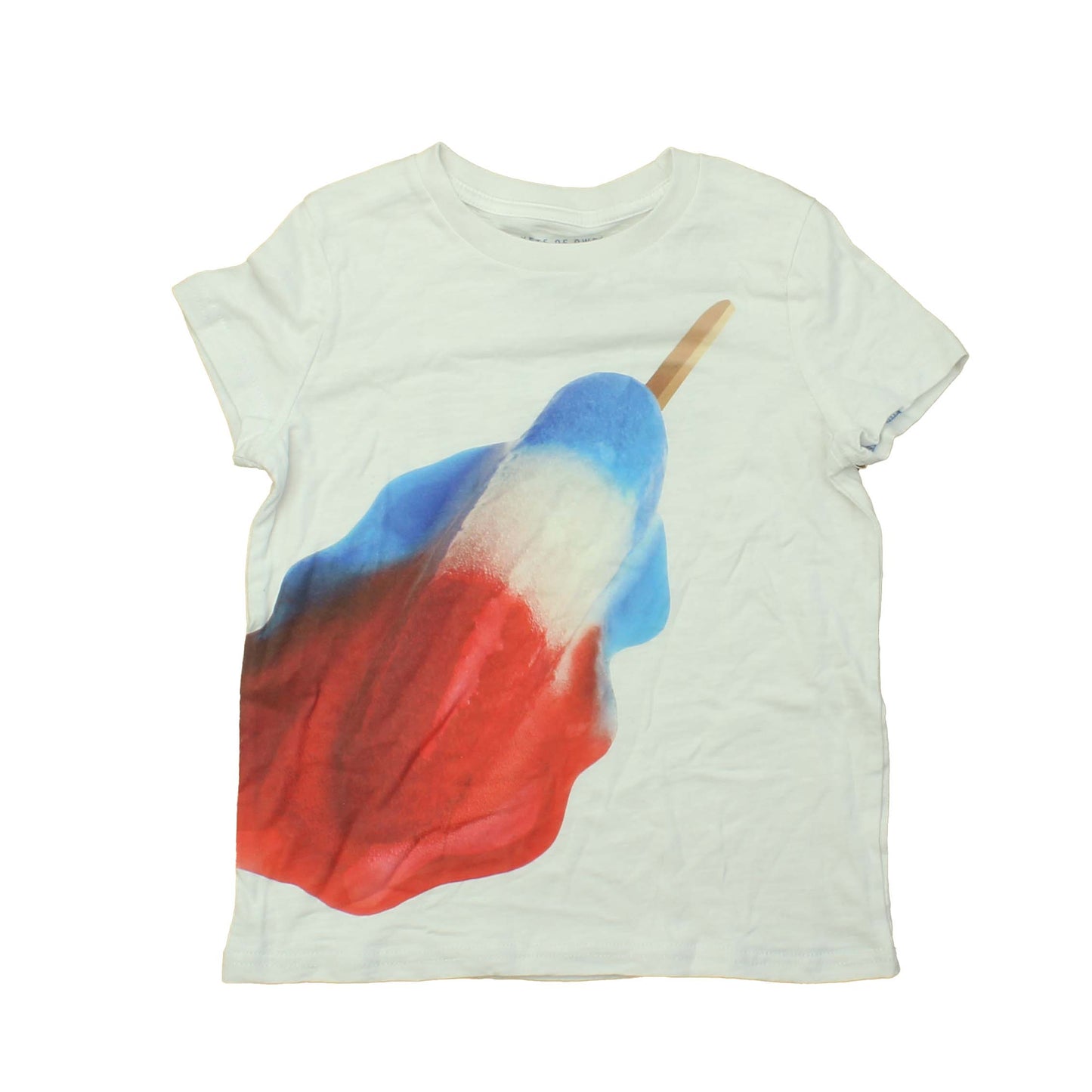 Rockets Of Awesome Girls White | Blue | Red T-Shirt Size: 6 Years