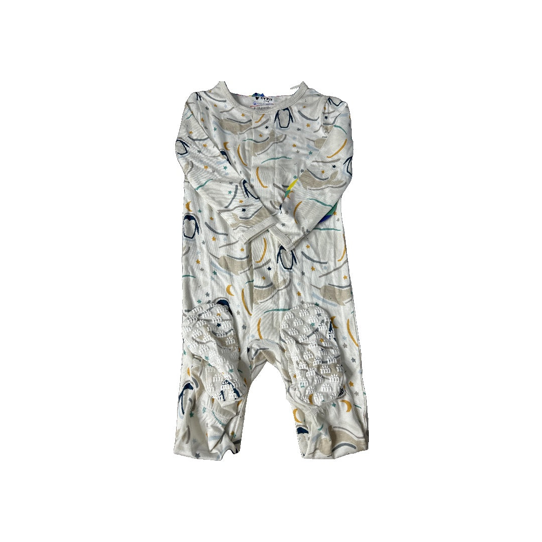 Magnetic Me Unisex White | Blue | Sea Animals Pajamas Size: 9-12 Months White | Blue | Sea Animals