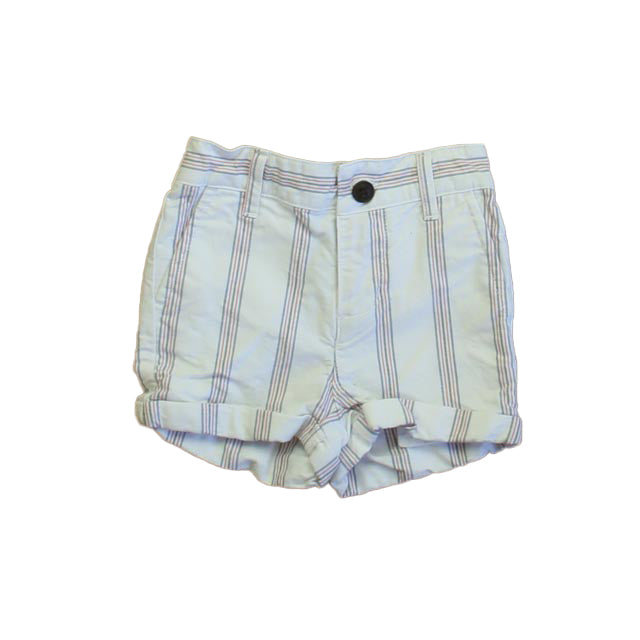 Janie and Jack Boys White | Blue Stripe Shorts Size: 3-6 Months White | Blue Stripe