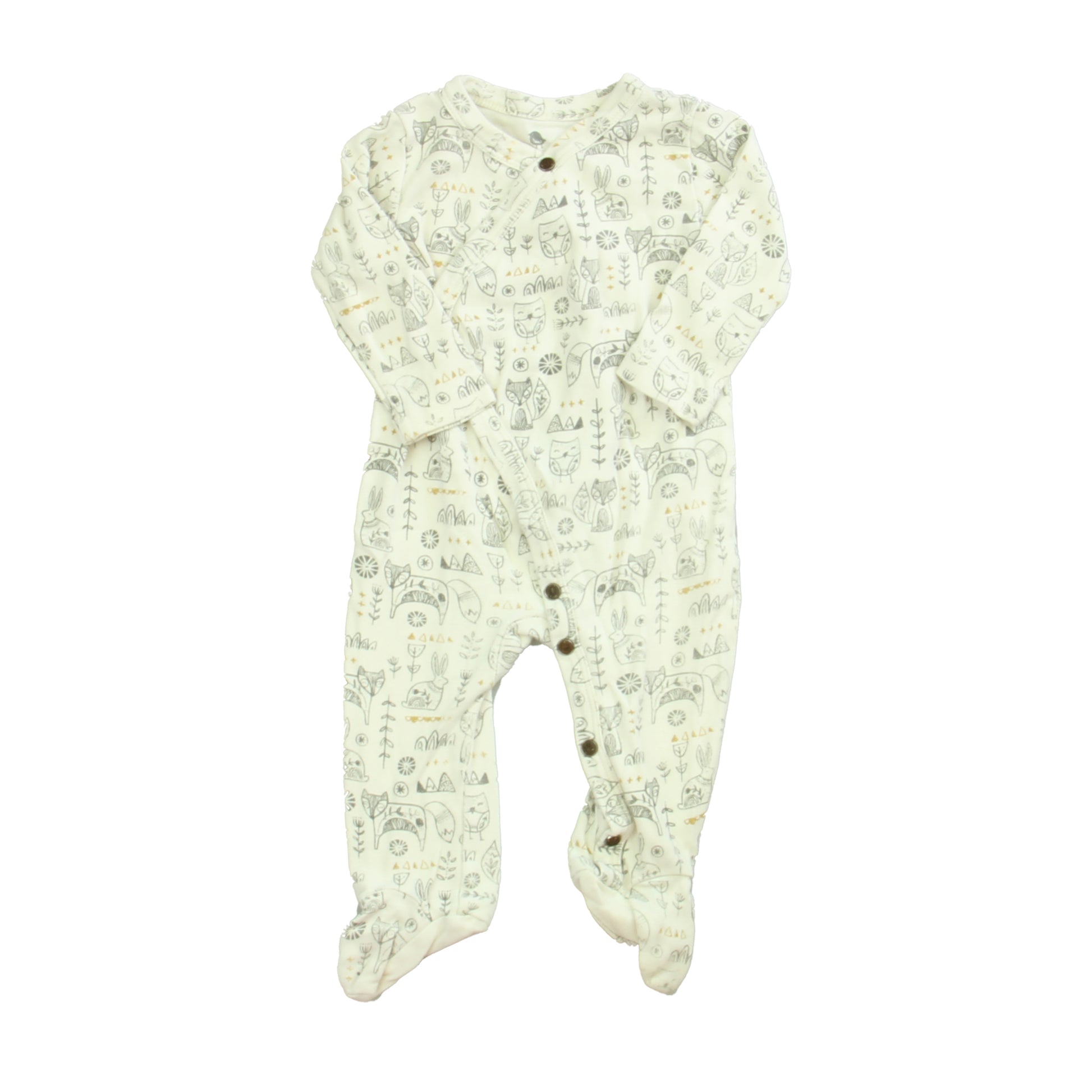 Finn + Emma Boys White | Blue Long Sleeve Outfit Size: 3-6 Momths White | Blue