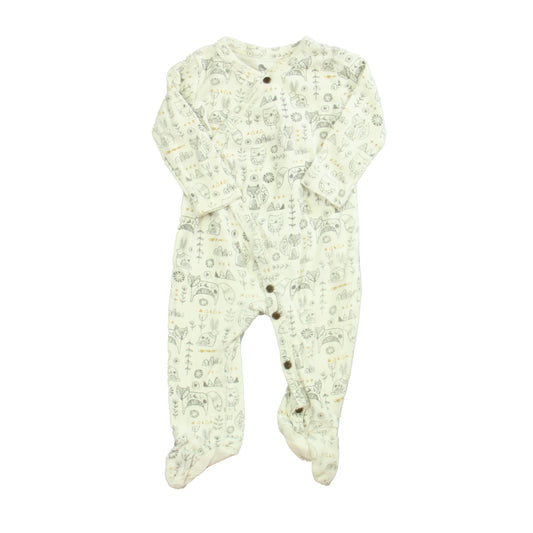 Finn + Emma Boys White | Blue Long Sleeve Outfit Size: 3-6 Momths White | Blue