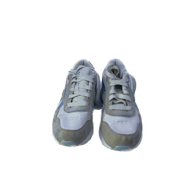 Reebok Girls White | Blue Sneakers Size: 1 Youth White | Blue