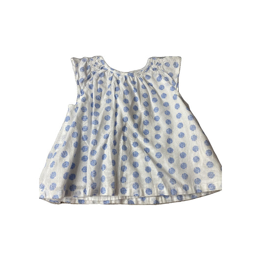BabyB‚Äôgosh Girls White | Blue Shorts Size: 18 months White | Blue