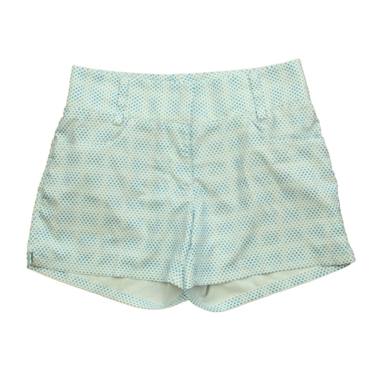 Adidas Girls White | Blue Shorts Size: 14-16 Years White | Blue
