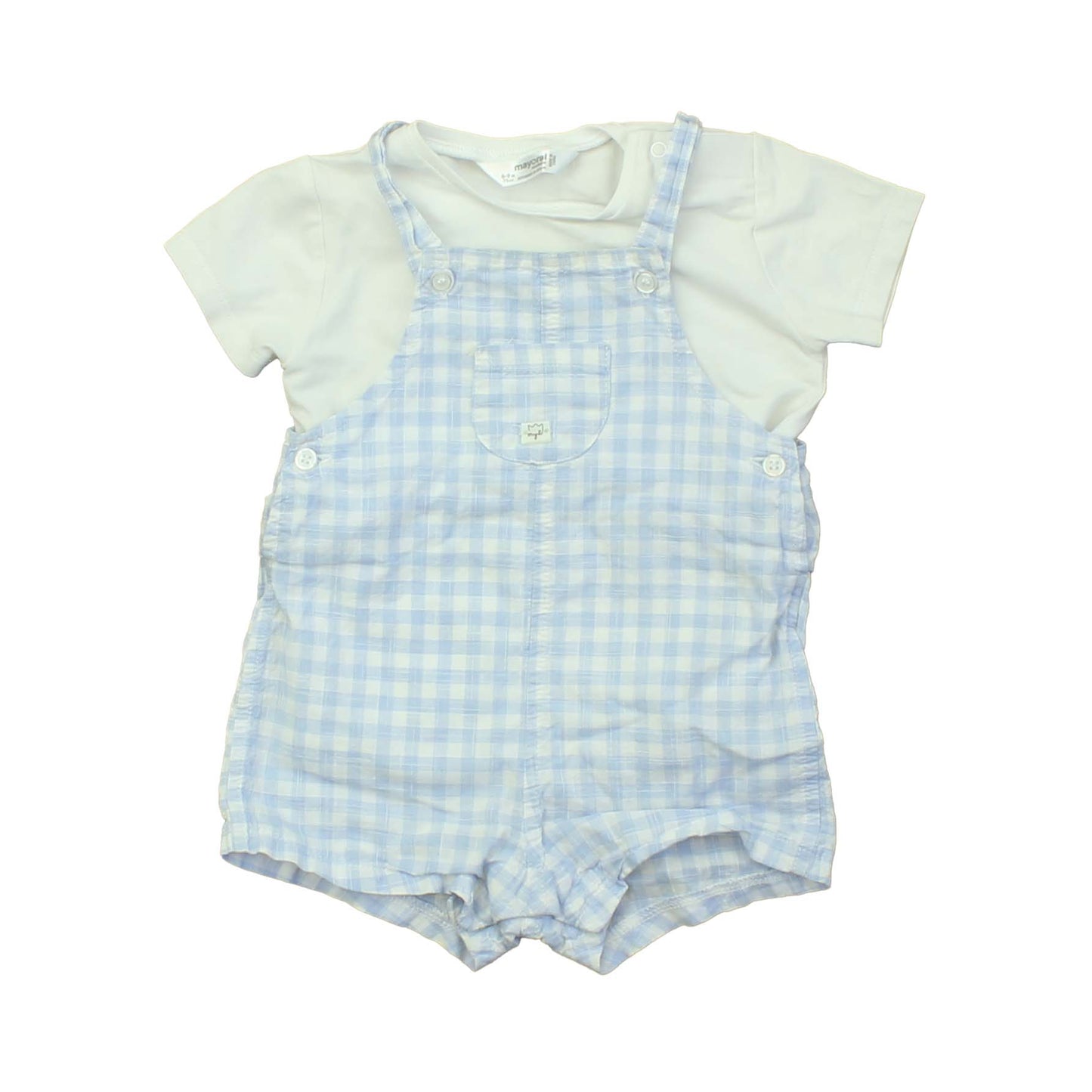 Mayoral Boys White | Blue Apparel Sets Size: 6-9 Months White | Blue