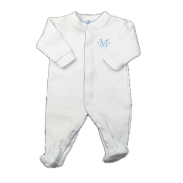 Nellapima Boys White | Blue Long Sleeve Outfit Size: 3-6 Months White | Blue