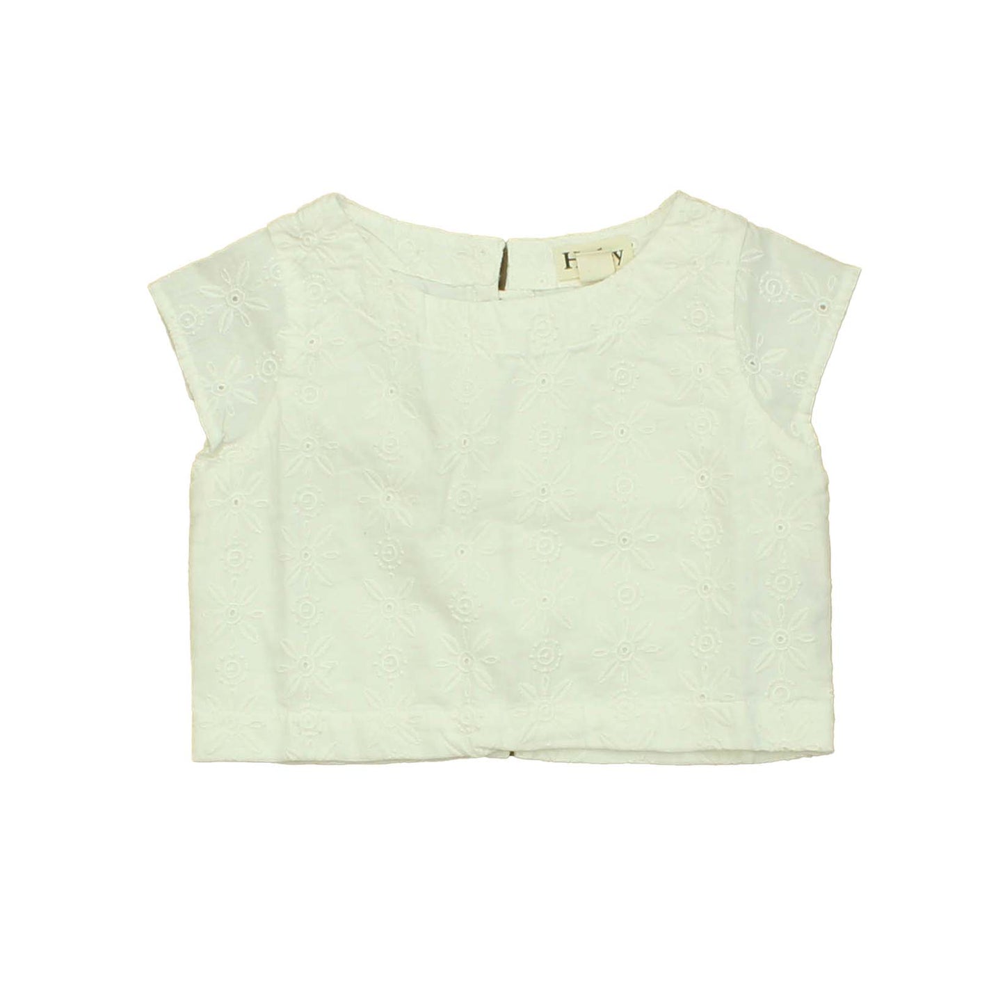 Hatley Girls White | Blue Blouse Size: 2T White | Blue