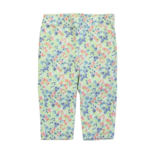 Janie and Jack Girls White | Blue Pants Size: 2T White | Blue