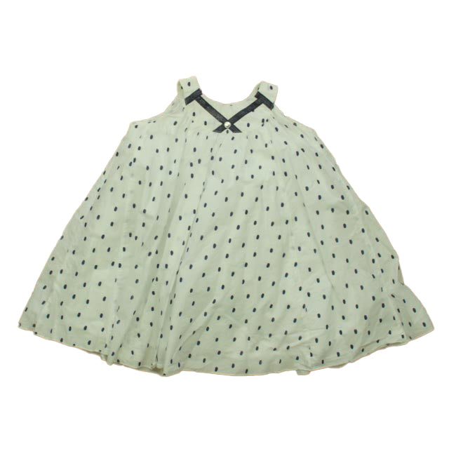 Deux par deux Girls White | Blue Dress Size: 3T White | Blue