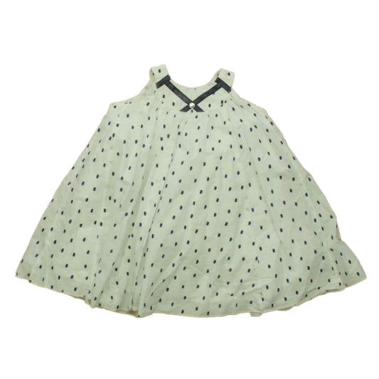 Deux par deux Girls White | Blue Dress Size: 3T White | Blue