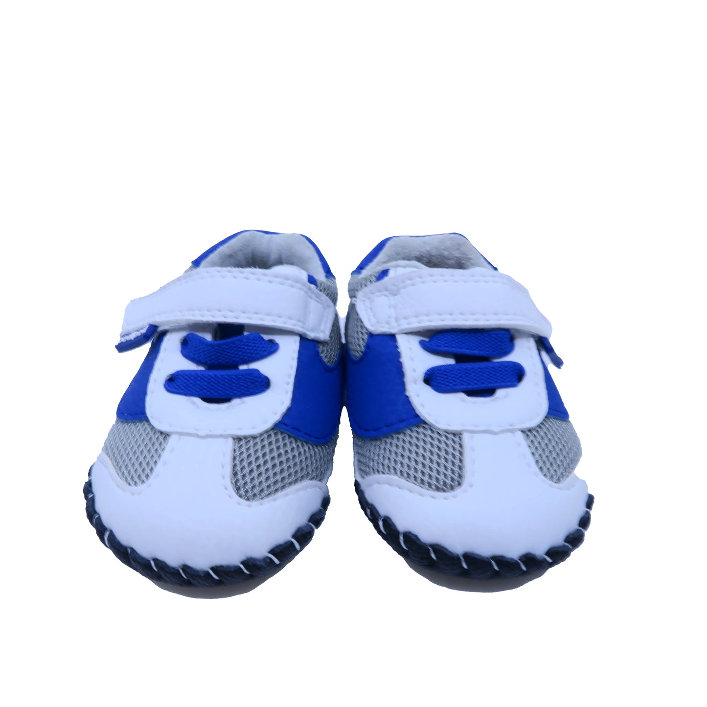 Pediped Boys White | Blue Shoes Size: 0-6 Months White | Blue
