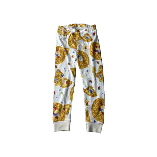 Burt's Bees Unisex White | Breakfast Pajamas Size: 3T White | Breakfast