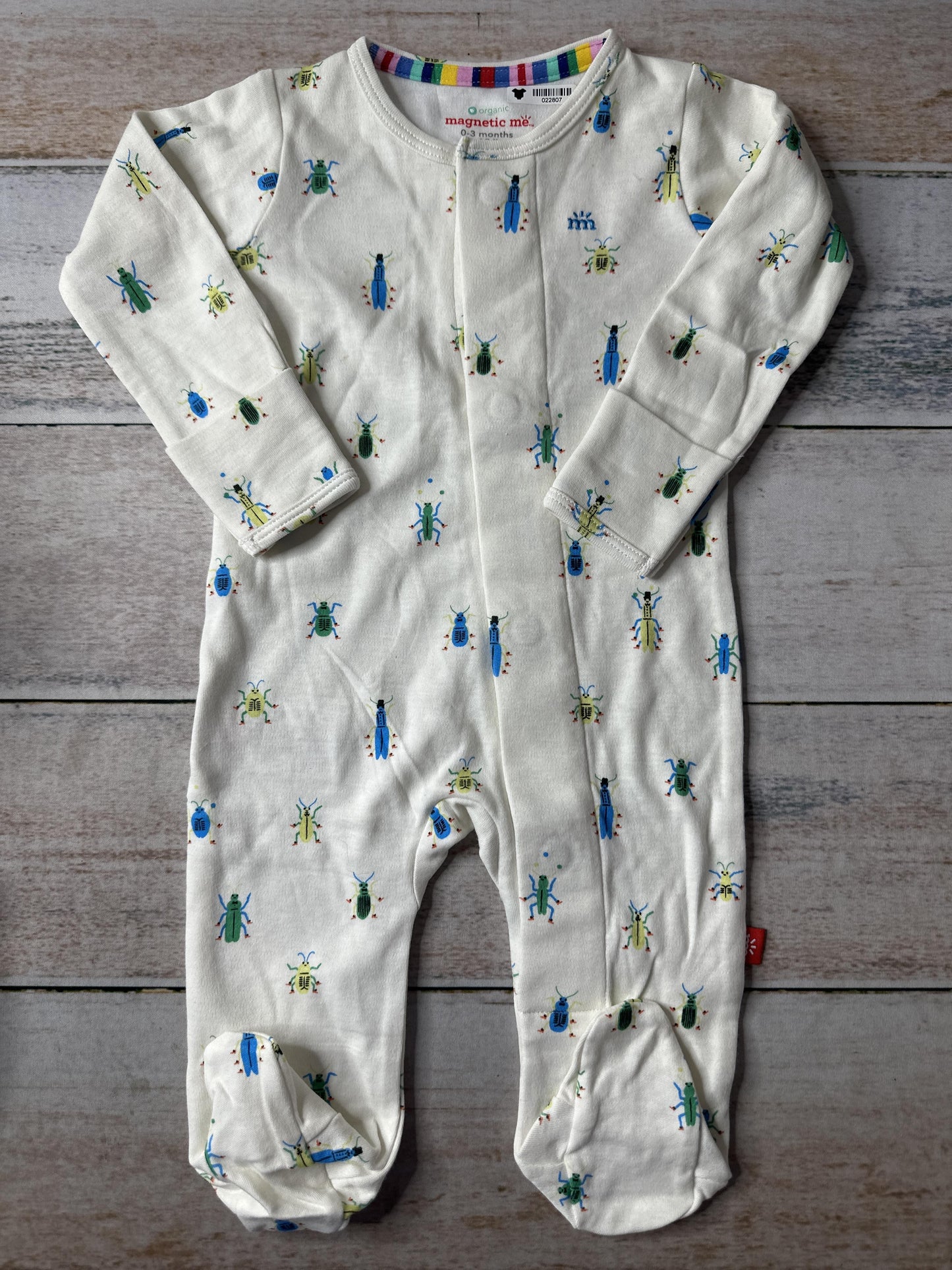 Magnetic Me Unisex White | Bugs Pajamas Size: 0-3 months White | Bugs