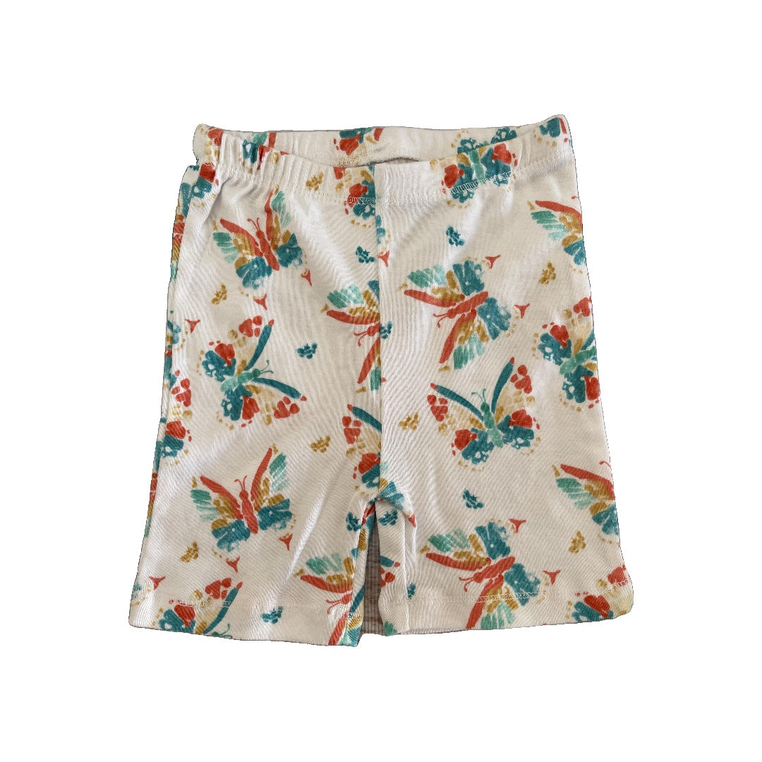 Burt's Bees Girls White | Butterfly Pajamas Size: 18-24 months White | Butterfly