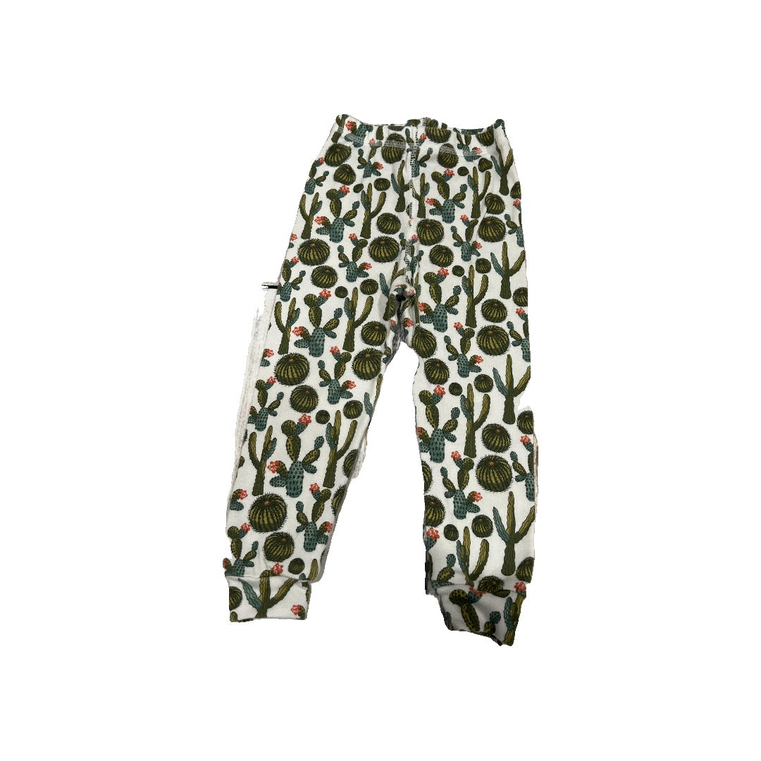 Thingamajiggiestkids Unisex White | Cactus Pants Size: 4T White | Cactus