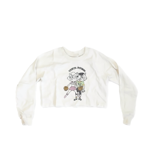 Everafter Girls White | Cat Sweatshirt Size: 6 Years White | Cat