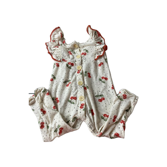 Jessica Simpson Girls White | Cherries Romper Size: 18 months White | Cherries
