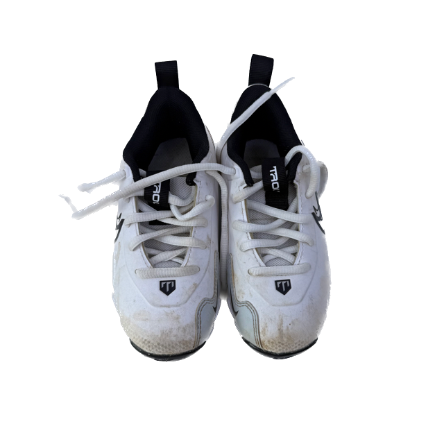 Nike Unisex White Cleats Shoes Size: Toddler 10 White Cleats
