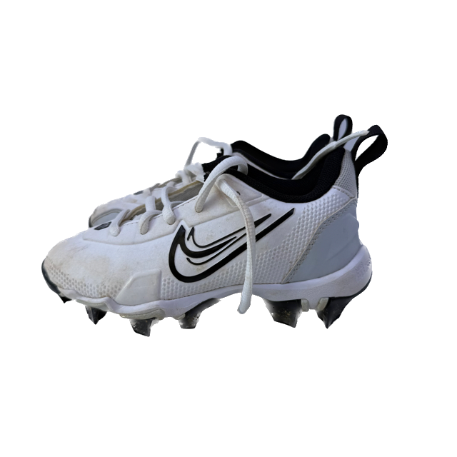 Nike Unisex White Cleats Shoes Size: Toddler 10 White Cleats