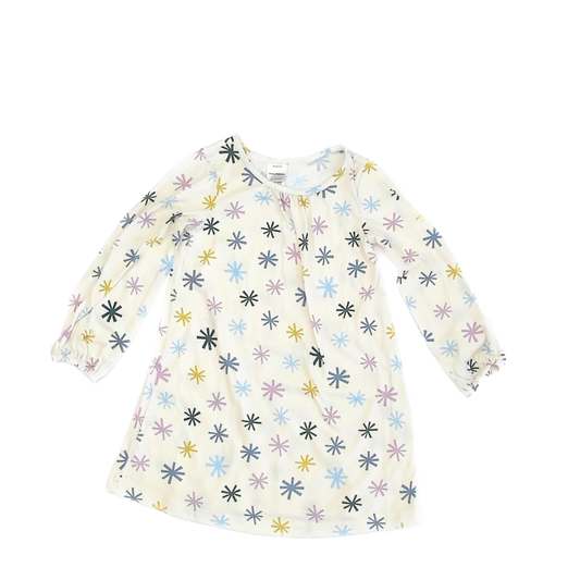 Hanna Andersson Girls White | Colorful Stars Dress Size: 5T White | Colorful Stars