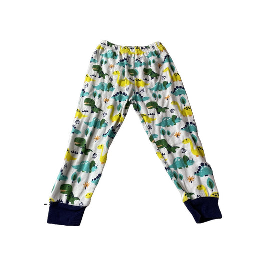 Bebebear Boys White | Dinosaur Pajamas Size: 3T White | Dinosaur