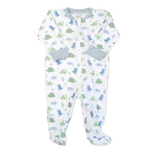 Kissy Kissy Boys White Dinosaurs Long Sleeve Outfit Size: 9 Months White Dinosaurs