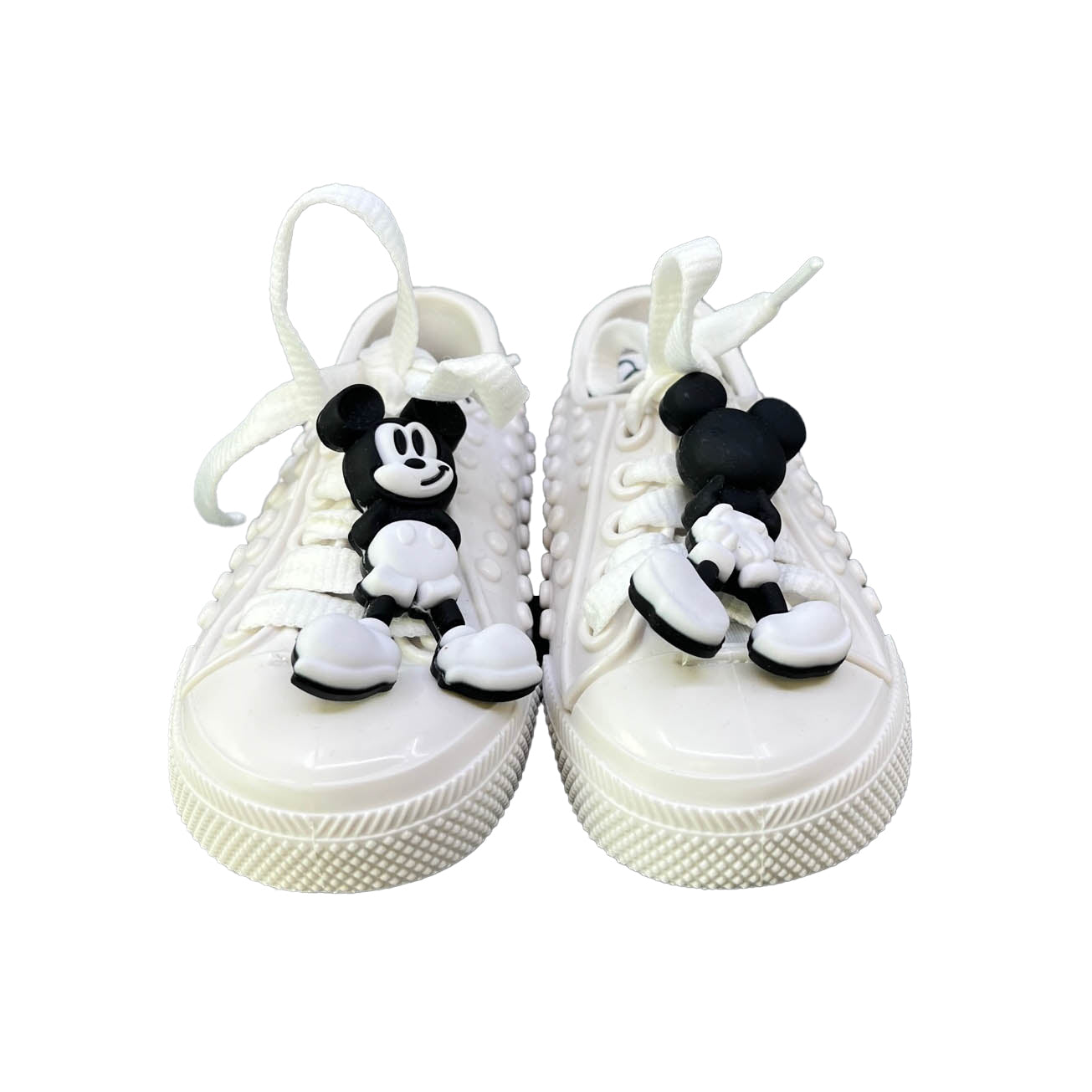 Mini Melissa Girls White Disney Shoes Size: 6 Toddler White Disney