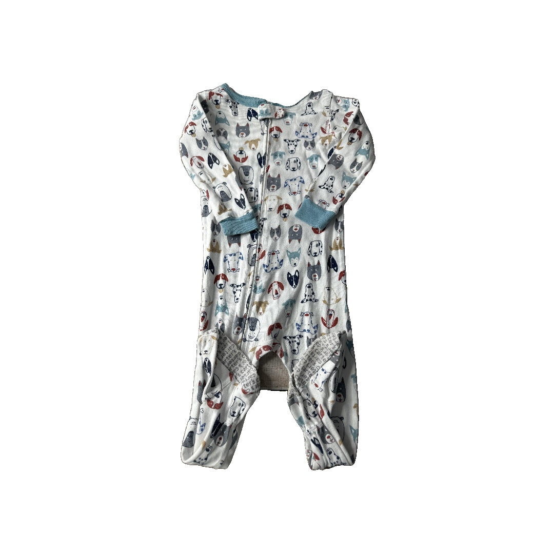 Carters Unisex White | dog Pajamas Size: 2T White | dog