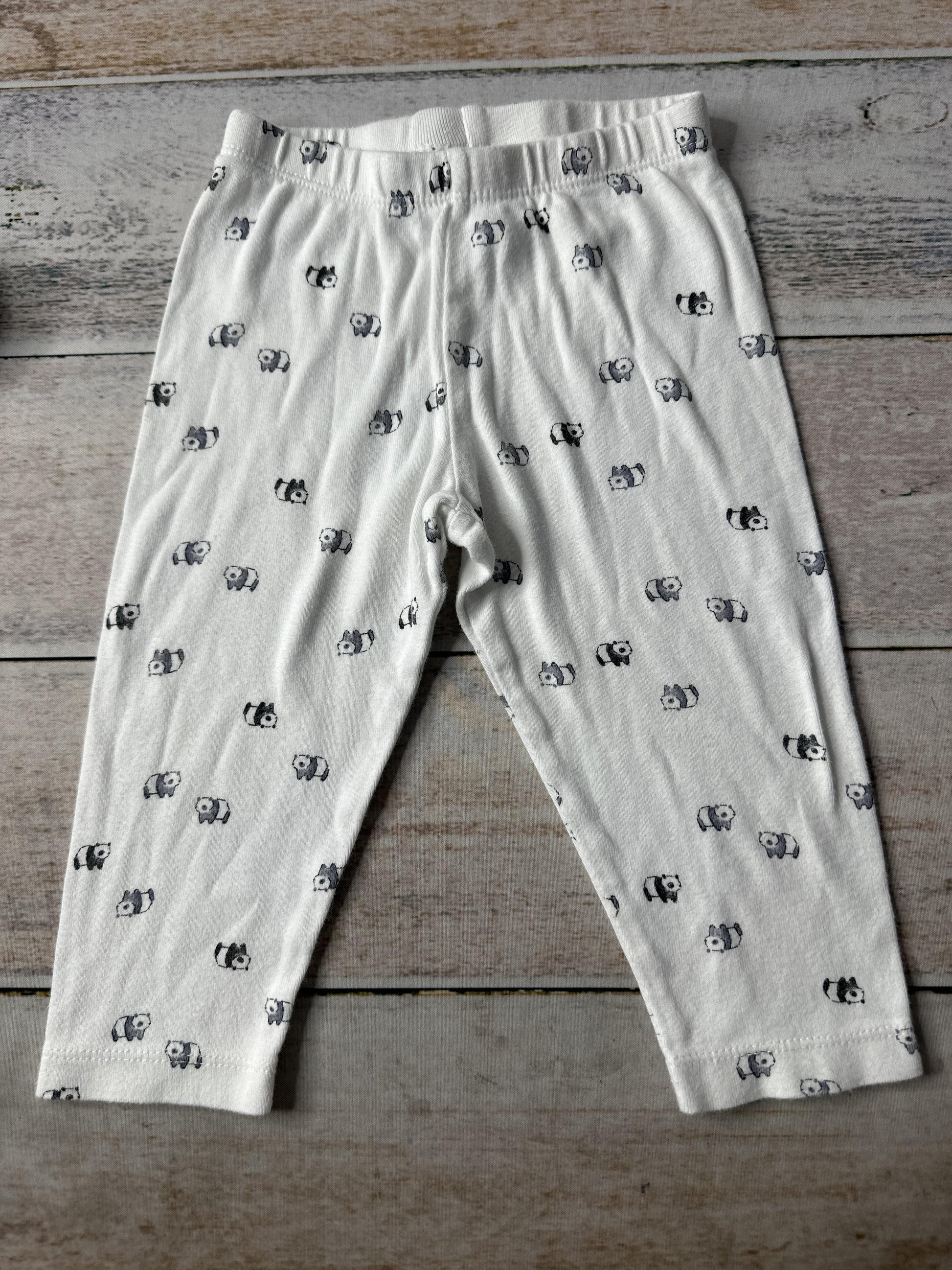 Carters Unisex White | Elephant Pants Size: 12 months White | Elephant