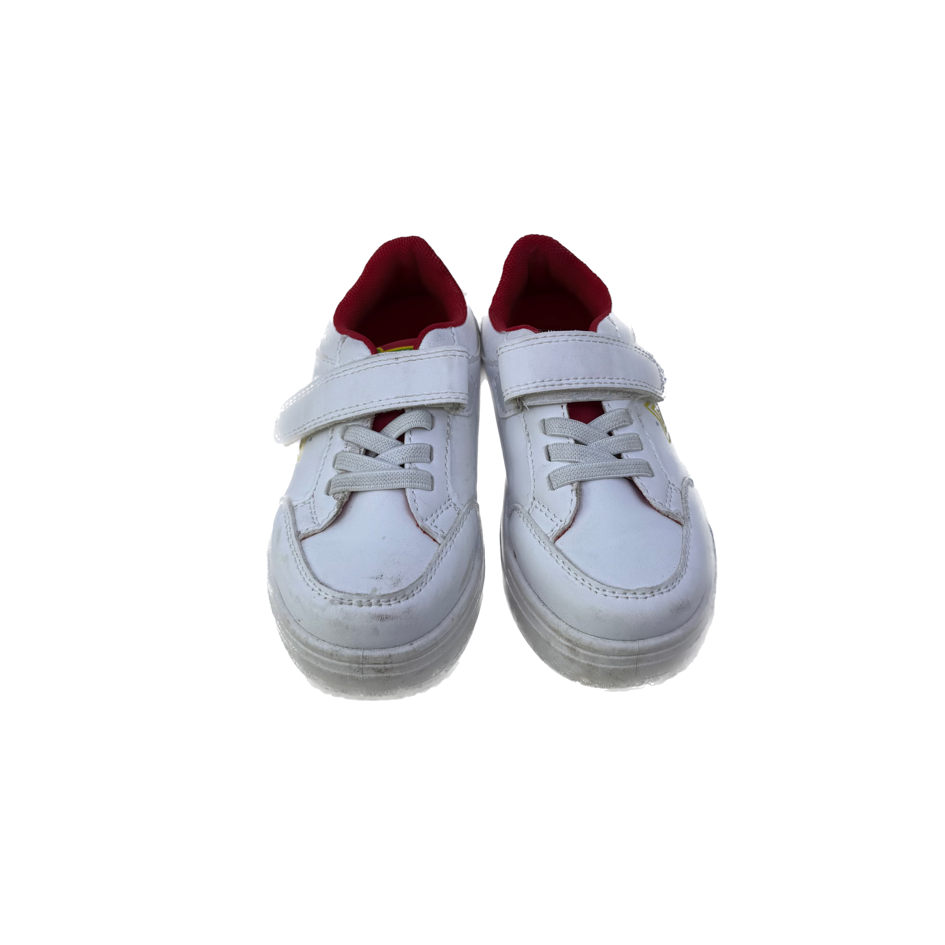 Sesame Street Unisex White | Elmo Sneakers Size: 7 Toddler White | Elmo